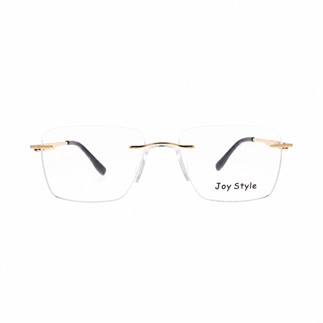 Joy Style CH6602C4 gold rimless eyeglasses view 1