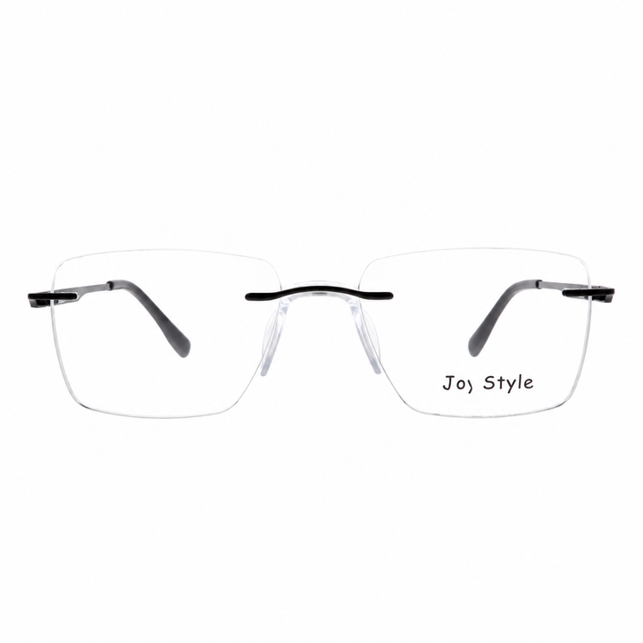 Joy Style CH6602C5 black rimless eyeglasses view 1