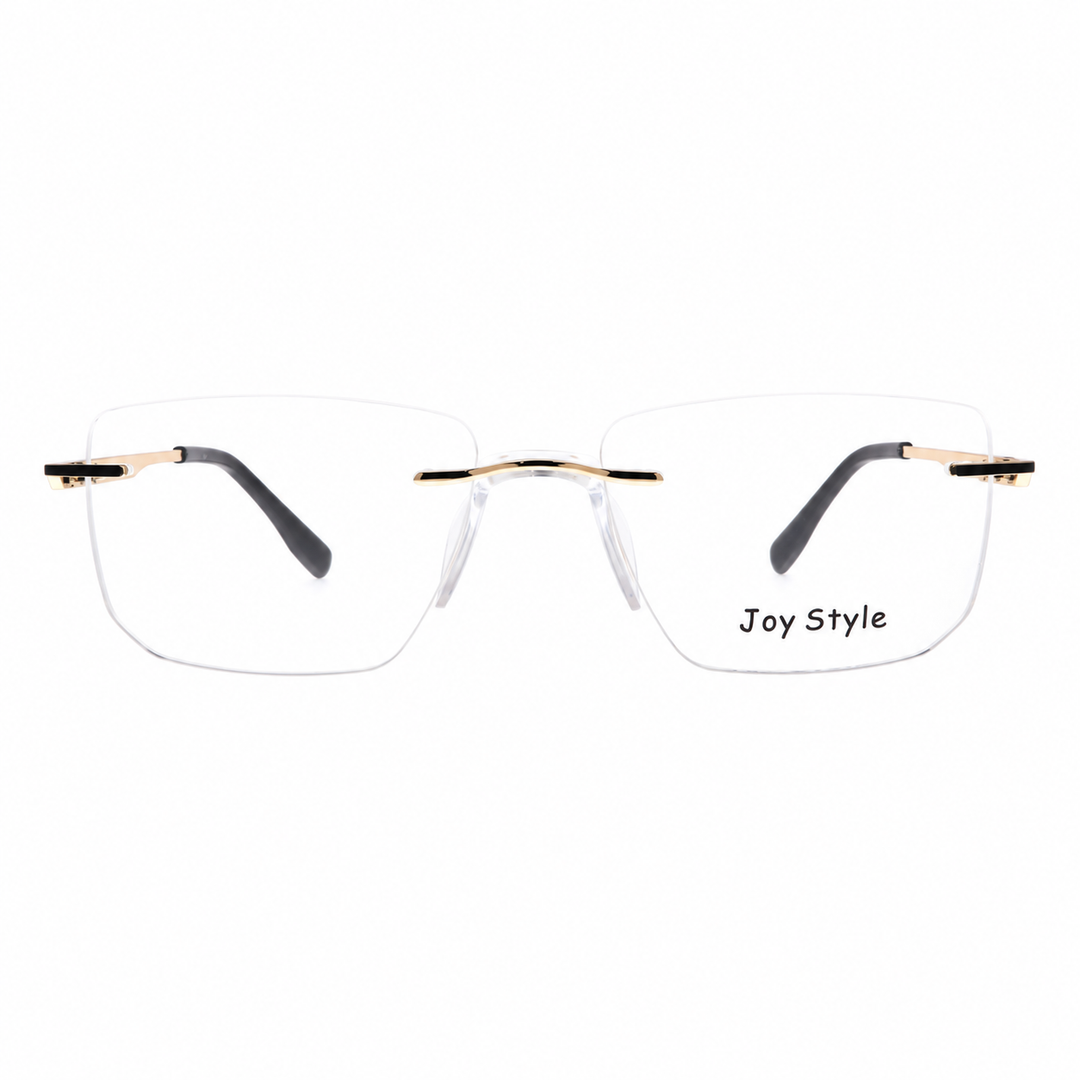 Joy Style CH6603C1 gold rimless eyeglasses view 1