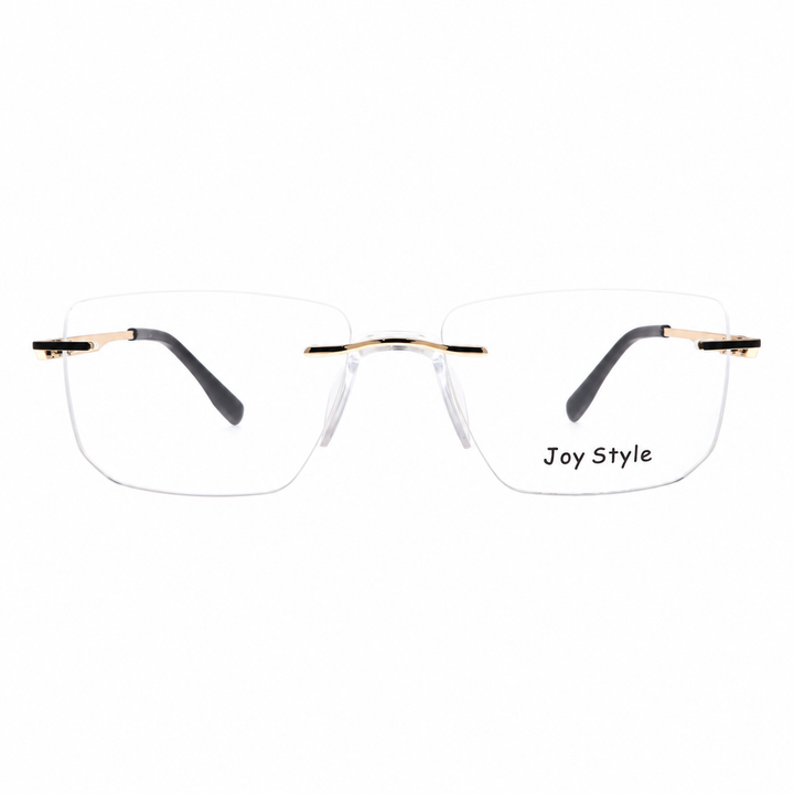 Joy Style CH6603C1 gold rimless eyeglasses view 1
