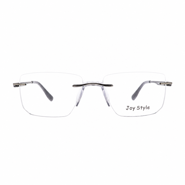 Joy Style CH6603C2 gunmetal rimless eyeglasses view 1