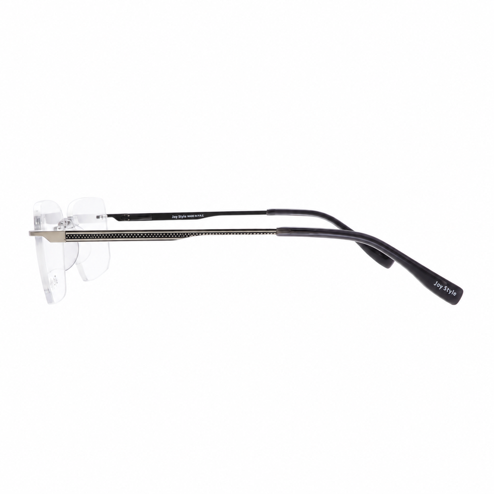 Joy Style CH6603C2 gunmetal rimless eyeglasses view 2
