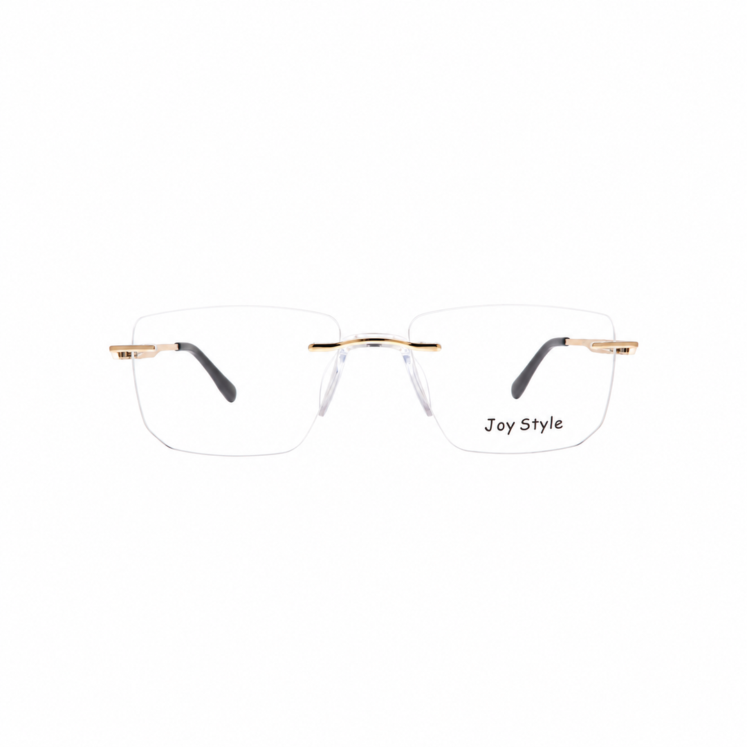 Joy Style CH6603C4 gold rimless eyeglasses view 1