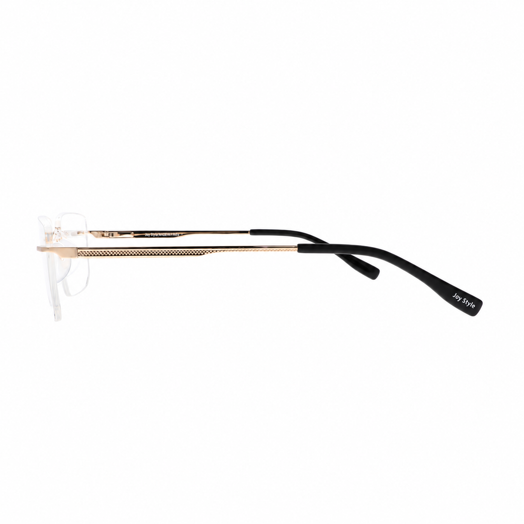 Joy Style CH6603C4 gold rimless eyeglasses view 2
