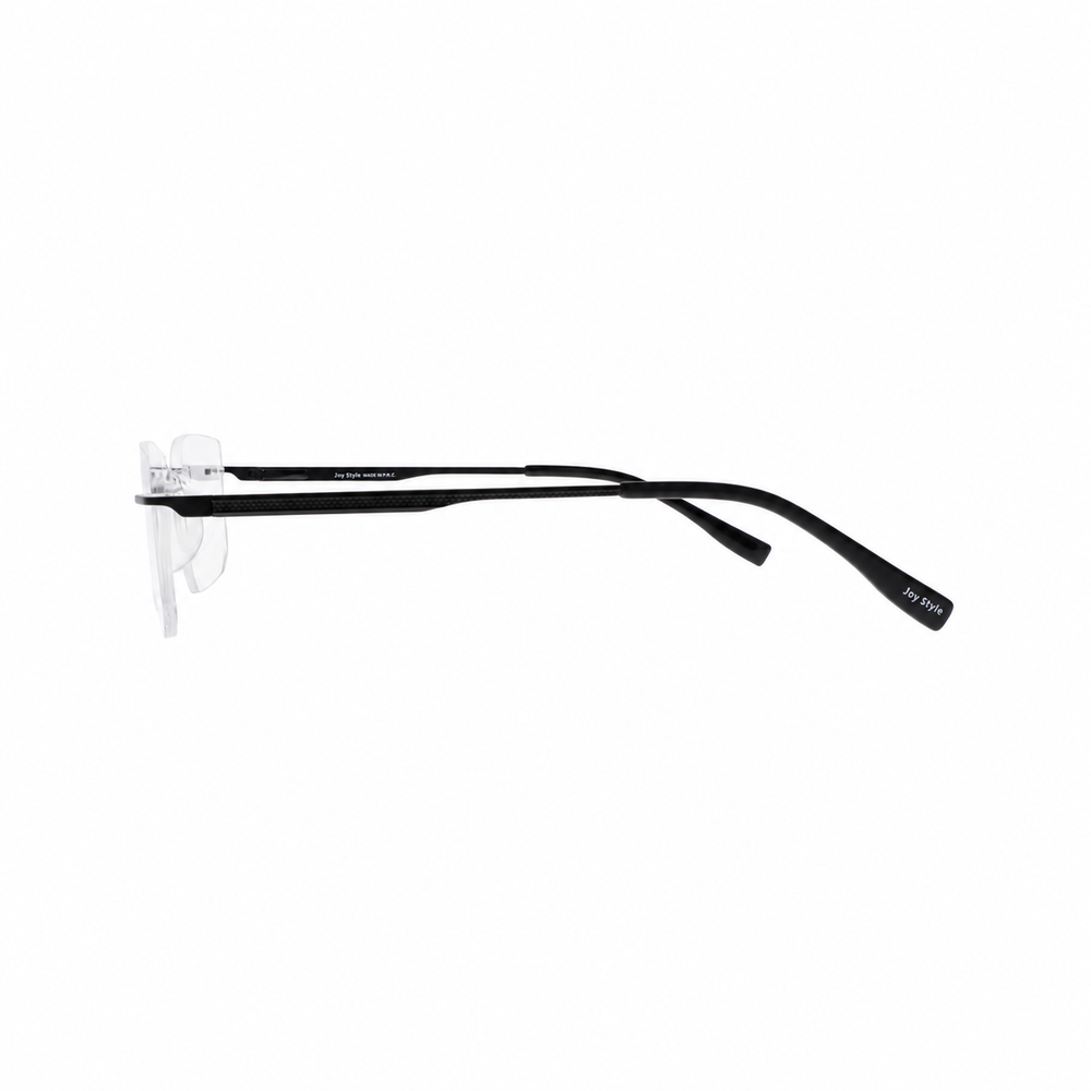 Joy Style CH6603C5 matte black rimless eyeglasses view 2