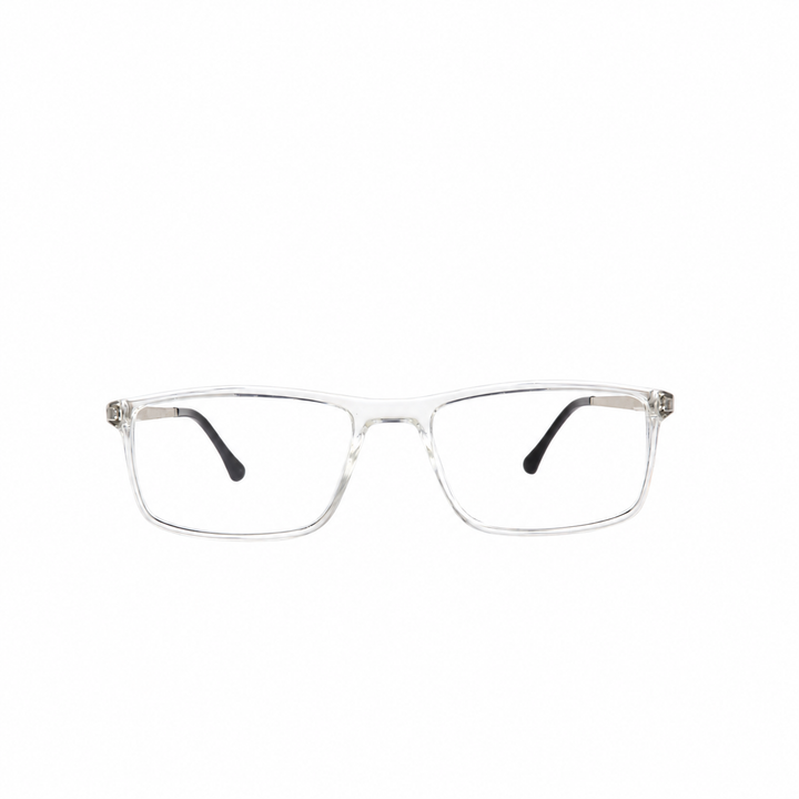 Joy Style For Unisex Eyeglasses Square Shape Size 51 Ch8626c7 Clear