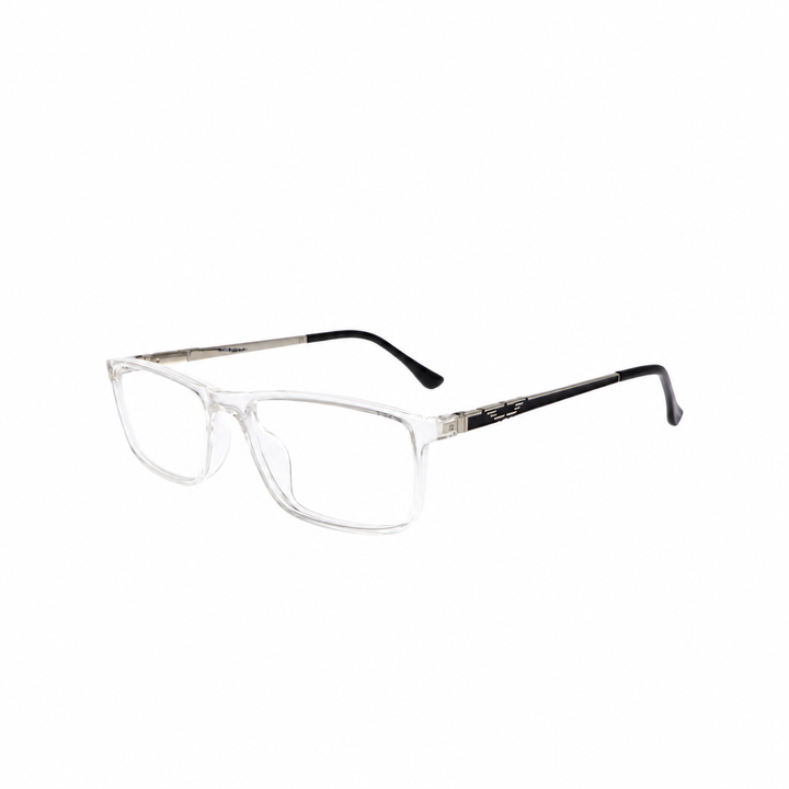 Joy Style For Unisex Eyeglasses Square Shape Size 51 Ch8626c7 Clear