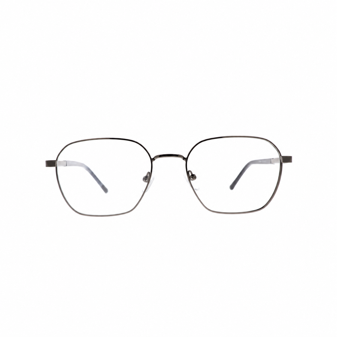 Joy Style For Unisex Metal Eyeglasses Square Shape Size 54 Ch8852c3 Gunmetal