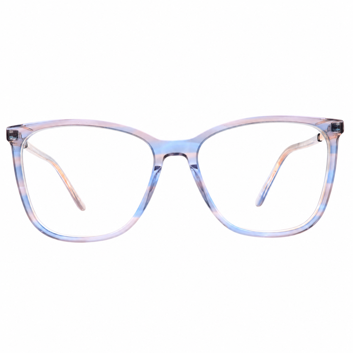 Joy Style CH9007C3 pastel blue pink eyeglasses front view