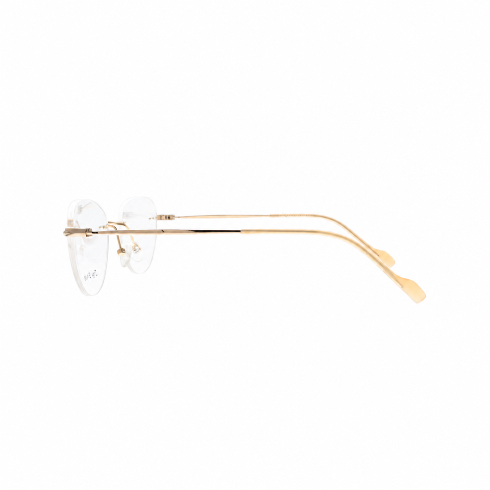 Joy Style DC3062C2 clip eyeglasses side view on white background