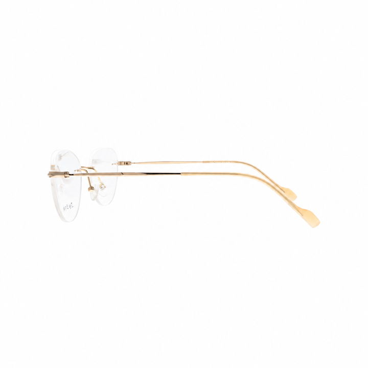Joy Style DC3062C2 clip eyeglasses side view on white background