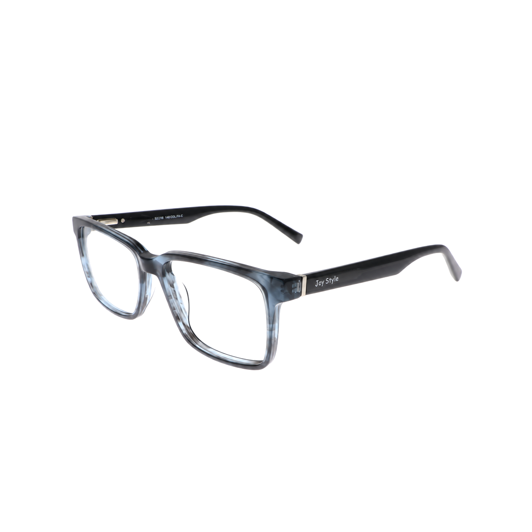 Joy Style For Unisex Eyeglasses Square Shape Size 55 Fh2302c3 Black Grey