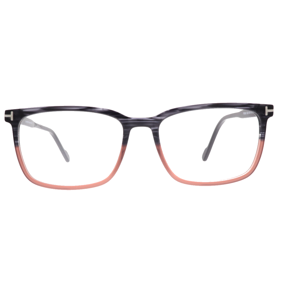 Joy Style JOYFT5693C226 black grey peach eyeglasses front view