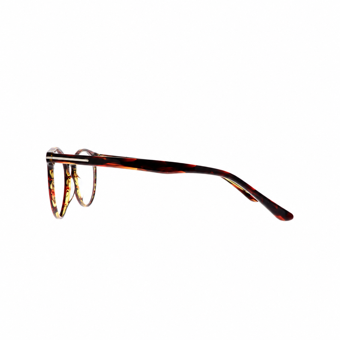 Joy Style For Unisex Eyeglasses Round Shape 48 Ft5734c161 Brown