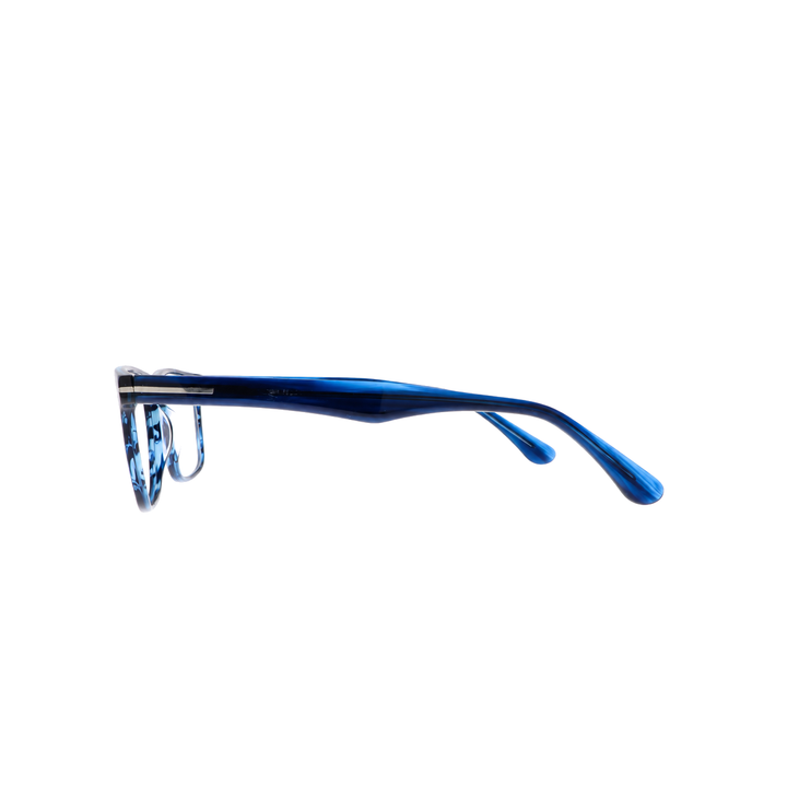 Joy Style FT5741C45 blue square eyeglasses side view