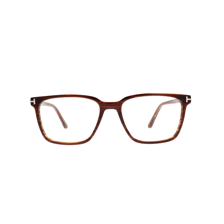 Joy Style FT5742C14 brown square eyeglasses front view