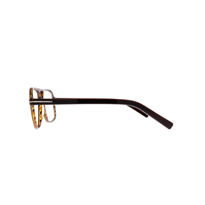 Joy Style For Unisex Eyeglasses Square Shape Size 55 Ft5745c14 Brown