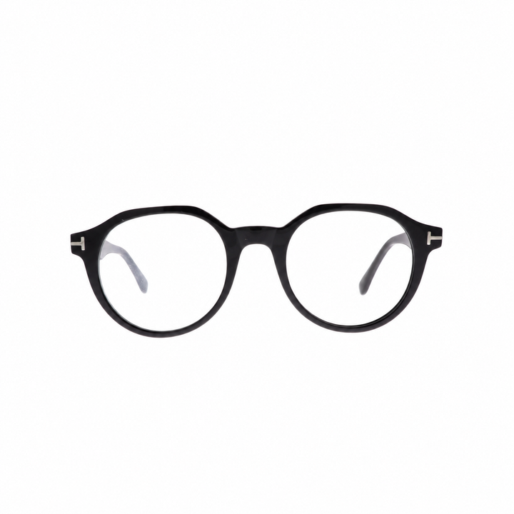 Joy Style JOYFT5761C1 black round eyeglasses front view