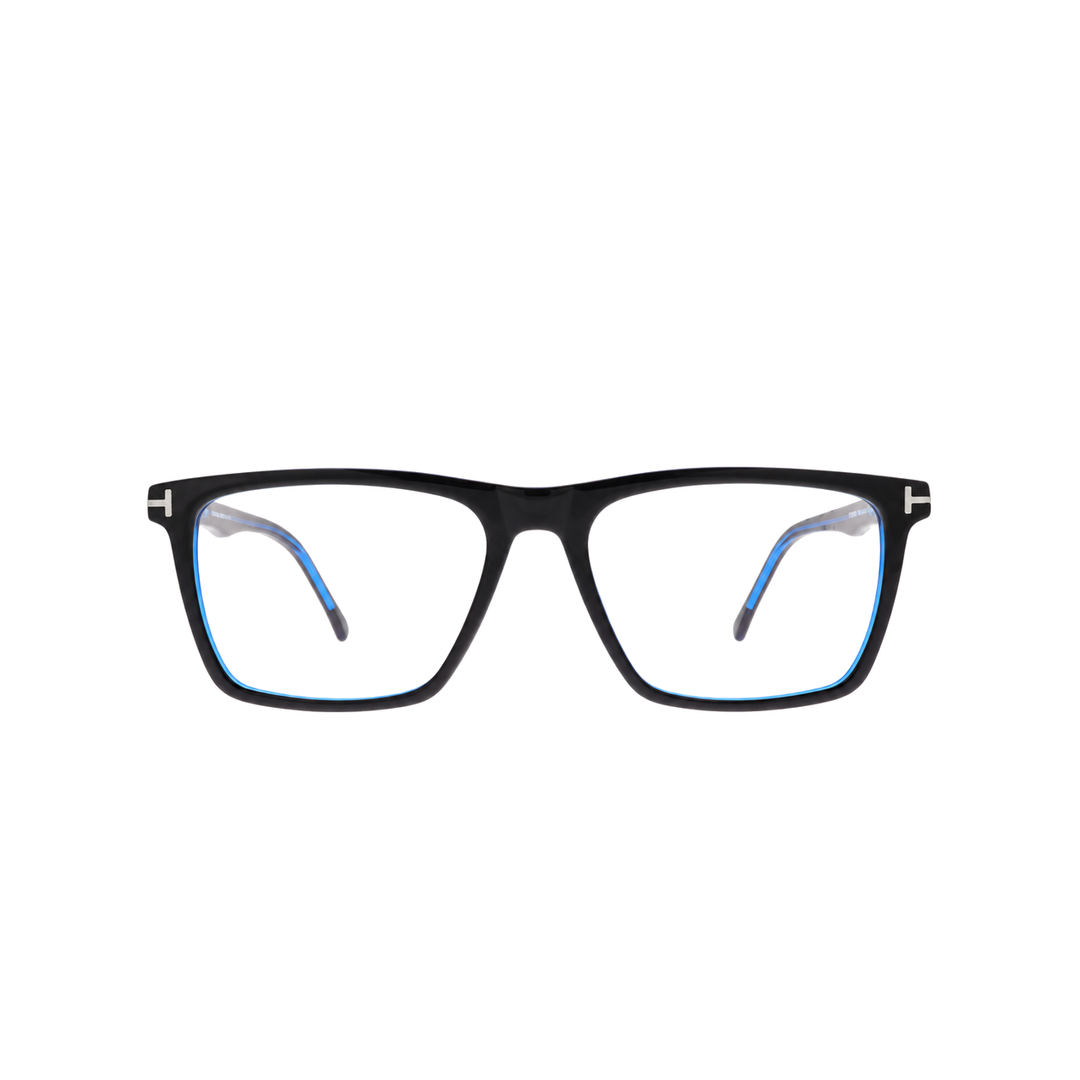 Joy Style FT5784C123 blue eyeglasses front view on white background