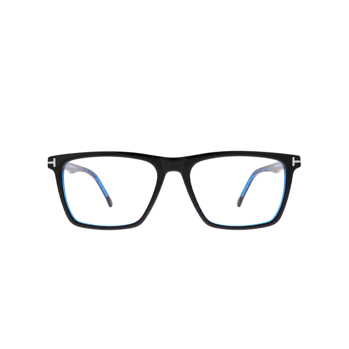 Joy Style FT5784C123 blue eyeglasses front view on white background