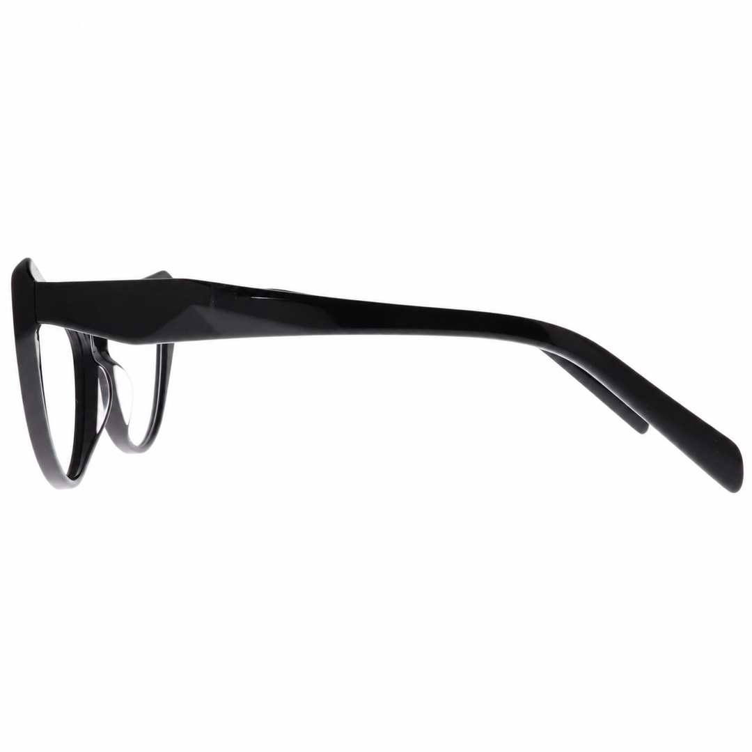 Joy Style For Women's Eyeglasses Cat Eye Size 53 G6061c1 Black