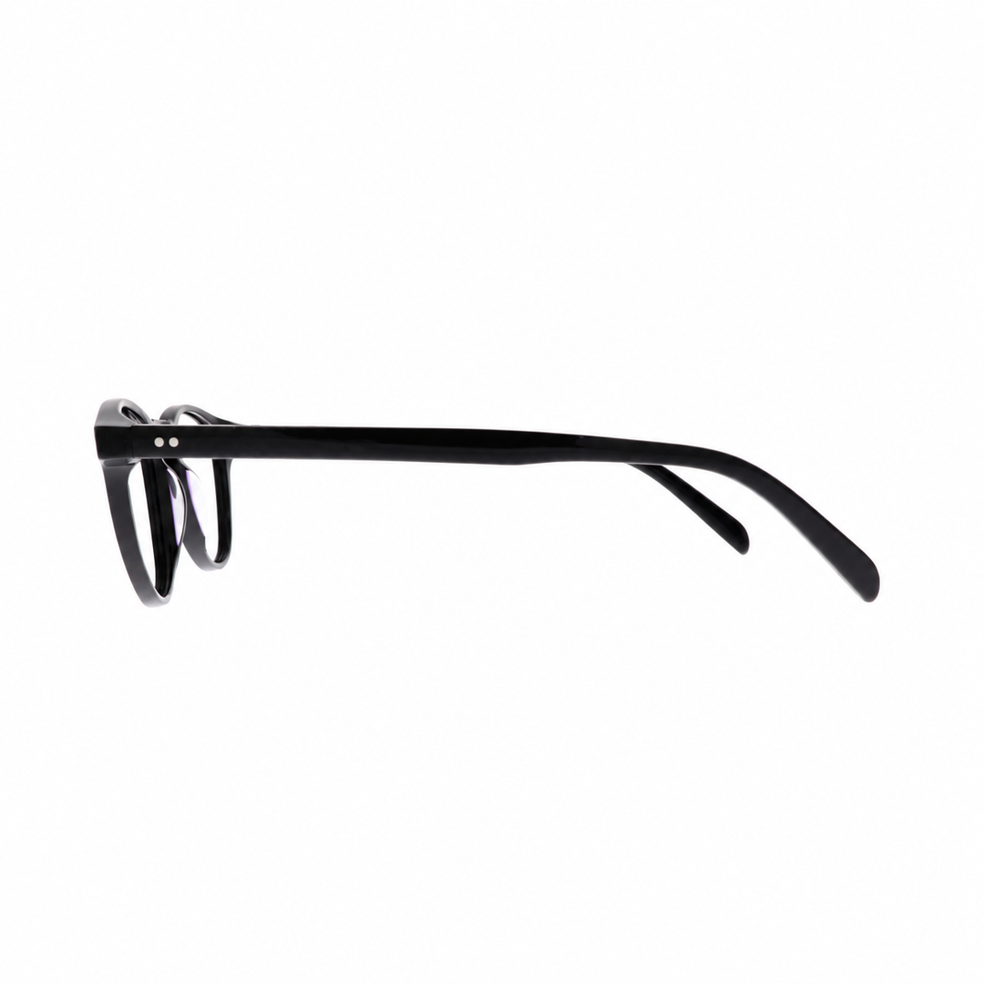 Joy Style HA76C1 black eyeglasses side view