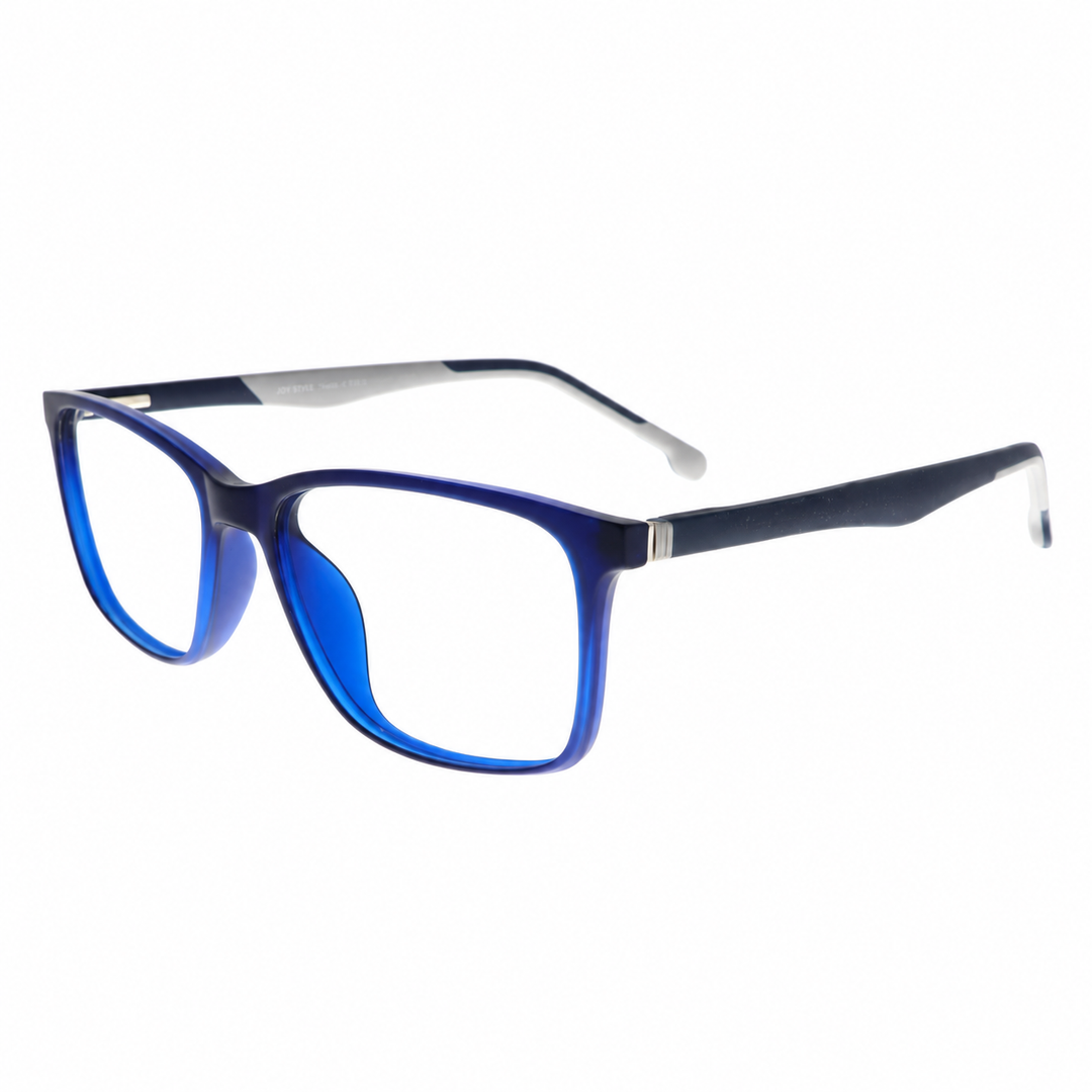 Joy Style For Unisex Eyeglasses Square Shape Size 52 Hf110c4 Blue