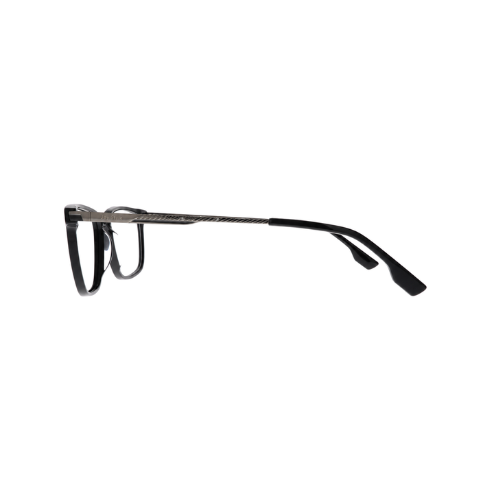 Joy Style JOYOLD1339AC1 black eyeglasses side view on white background