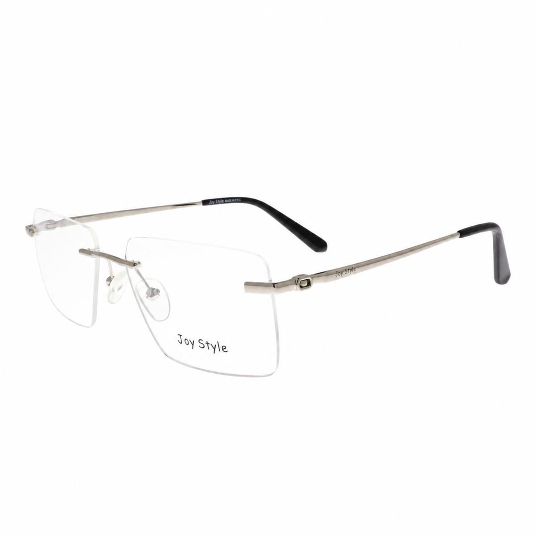 Joy Style OLD337MC4 silver eyeglasses angle view
