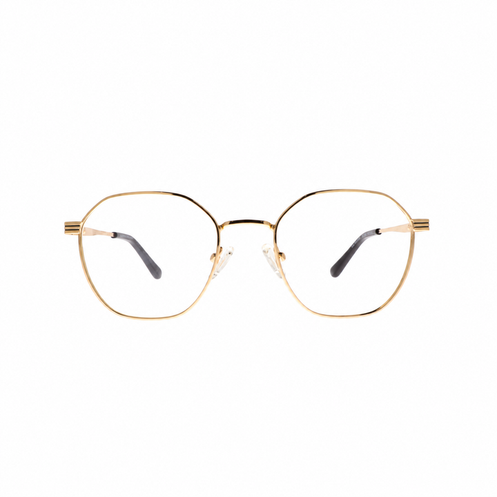 Joy Style For Unisex Metal Eyeglasses Square Shape 51 Old42095mc1 Gold