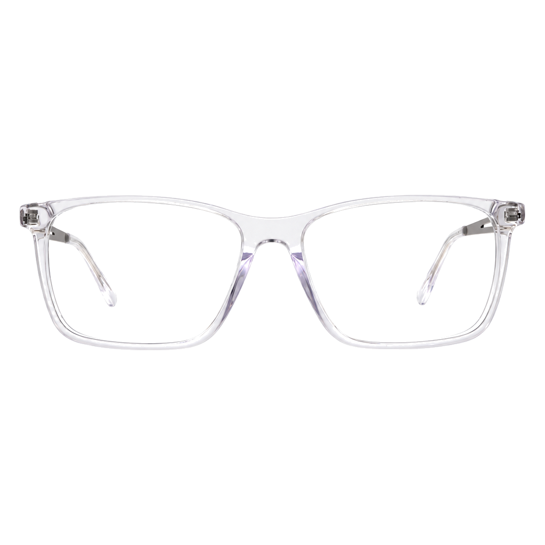 Joy Style JOYOLD6718AC5 clear eyeglasses front view on white background