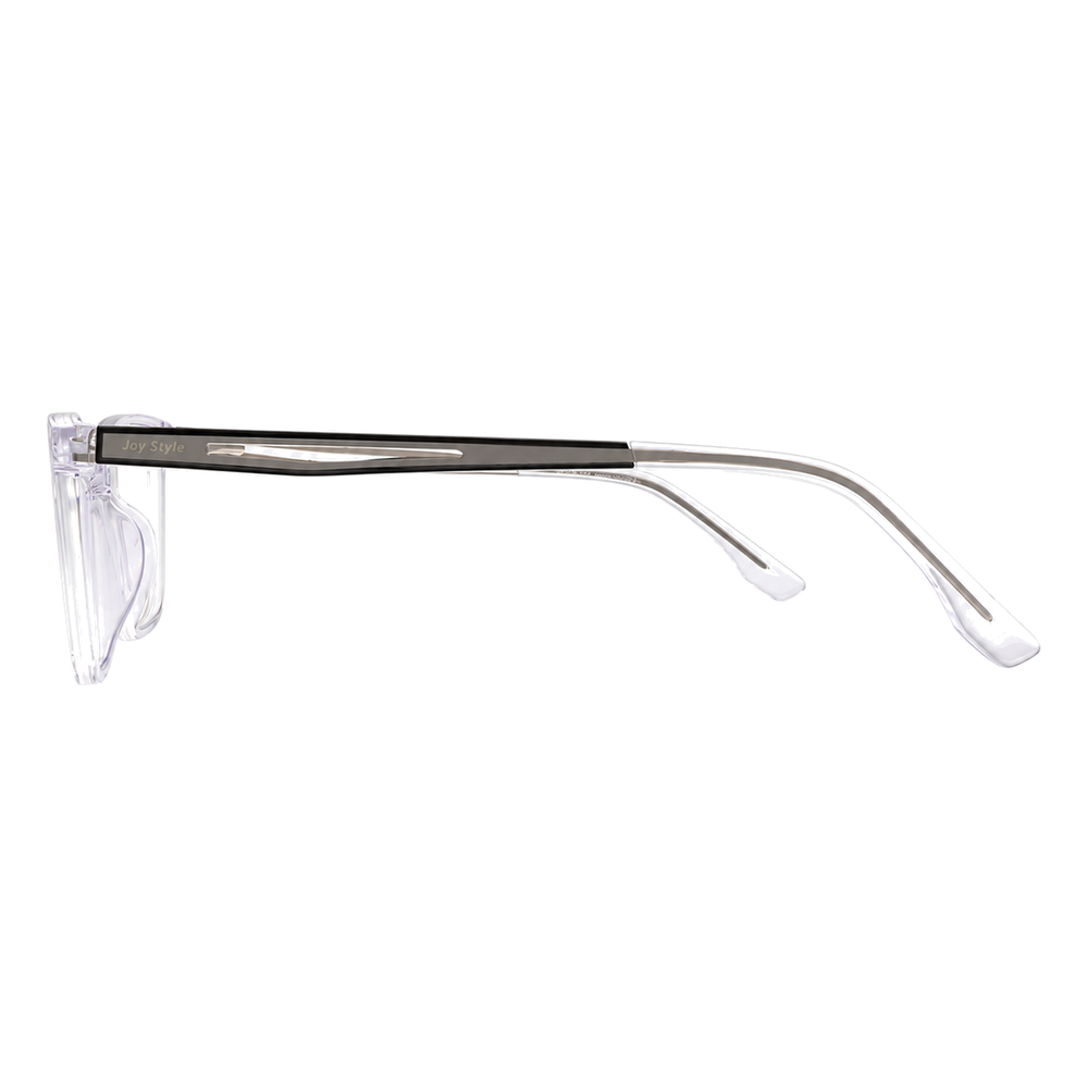 Joy Style JOYOLD6718AC5 clear eyeglasses side view on white background