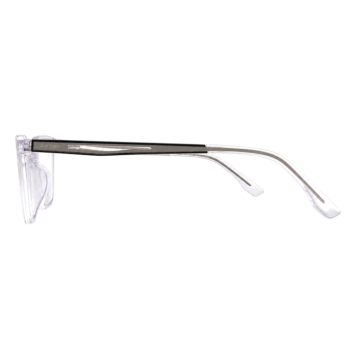 Joy Style JOYOLD6718AC5 clear eyeglasses side view on white background