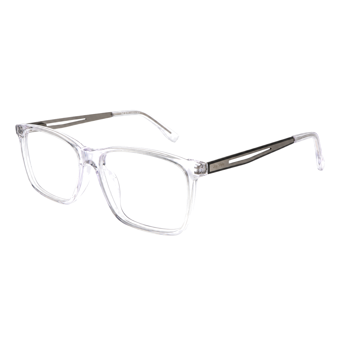 Joy Style JOYOLD6718AC5 clear eyeglasses angle view on white background