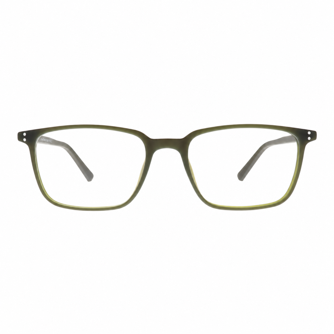Joy Style For Unisex Eyeglasses Square Shape Size 52 Ra5754c8 Green