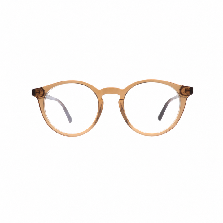 Joy Style For Unisex Eyeglasses Round Shape 51 Rda10042c4 Brown