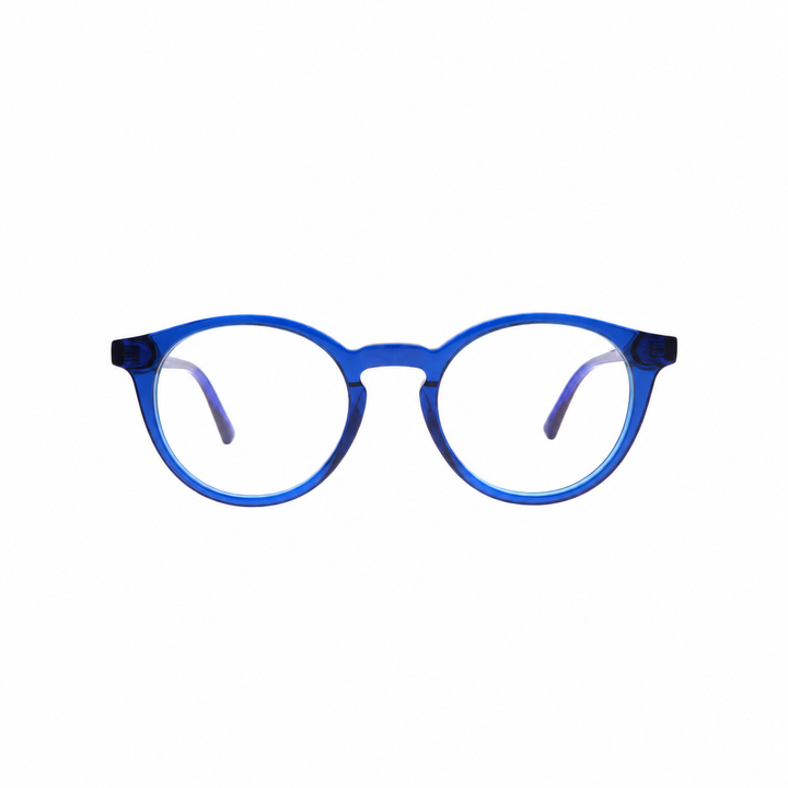 Joy Style For Unisex Eyeglasses Round Shape 51 Rda10042c5 Blue