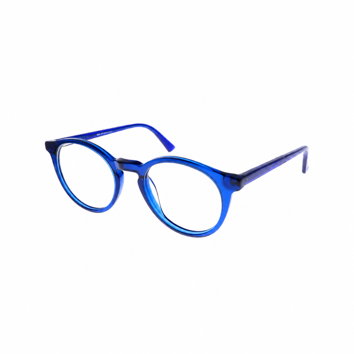 Joy Style For Unisex Eyeglasses Round Shape 51 Rda10042c5 Blue