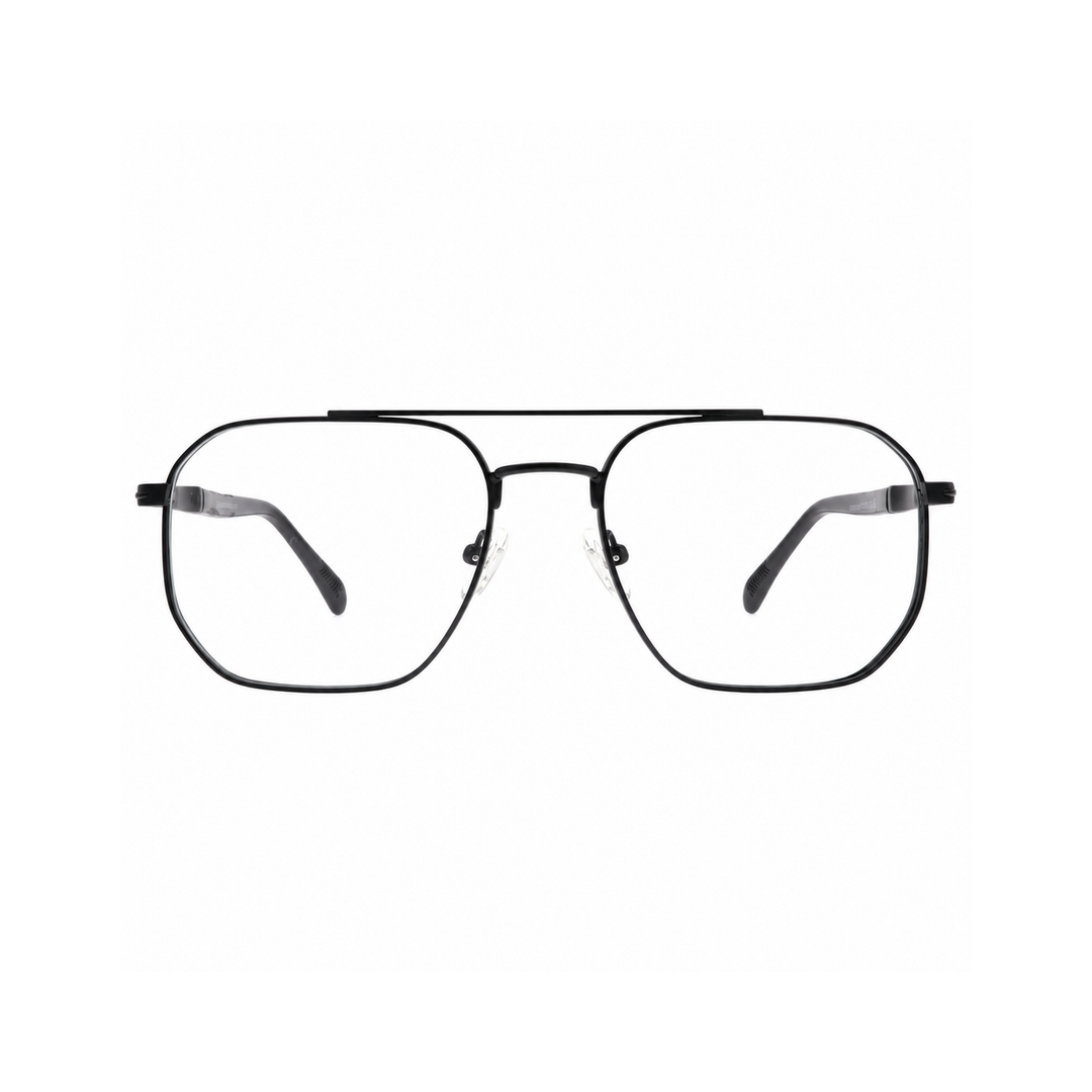 Joy Style JOYRTM2102C4 matte black eyeglasses front view