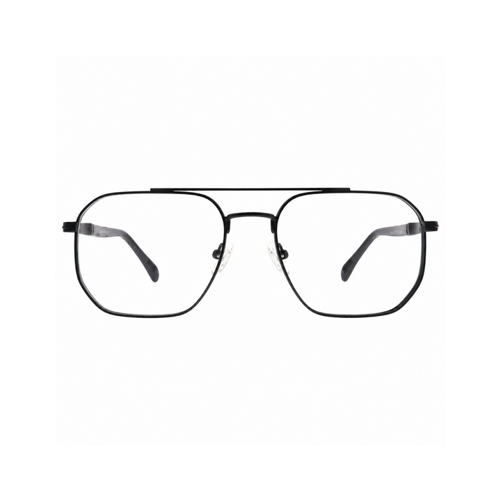 Joy Style JOYRTM2102C4 matte black eyeglasses front view