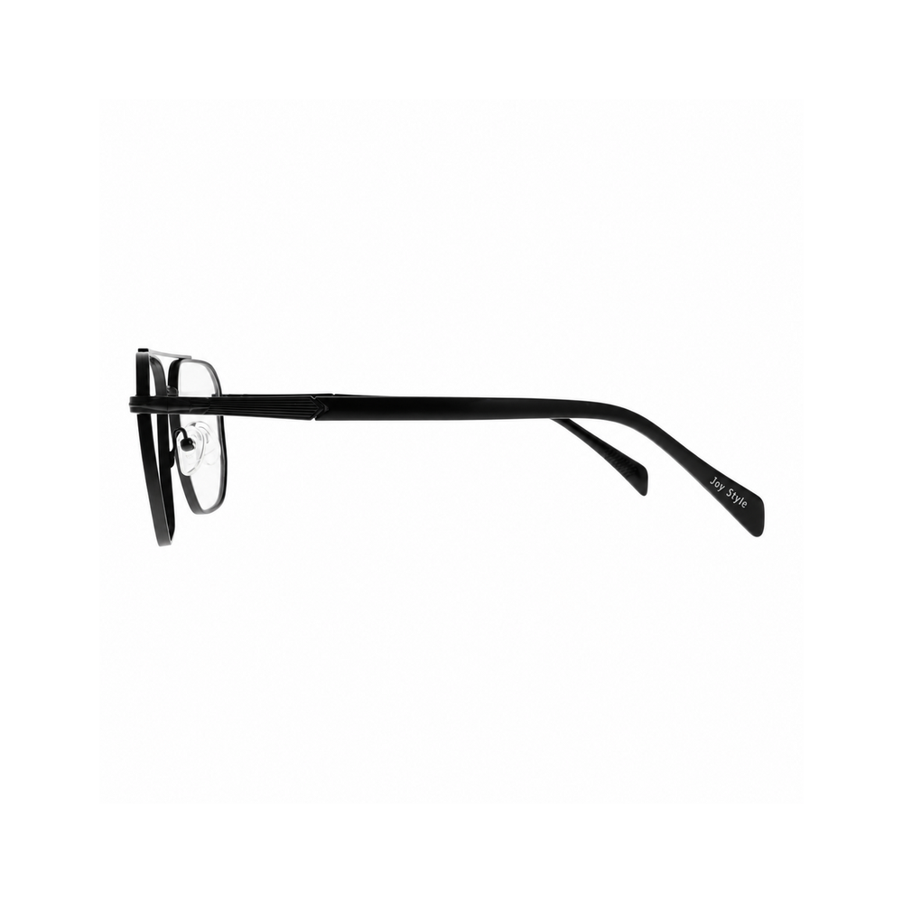 Joy Style JOYRTM2102C4 matte black eyeglasses side view