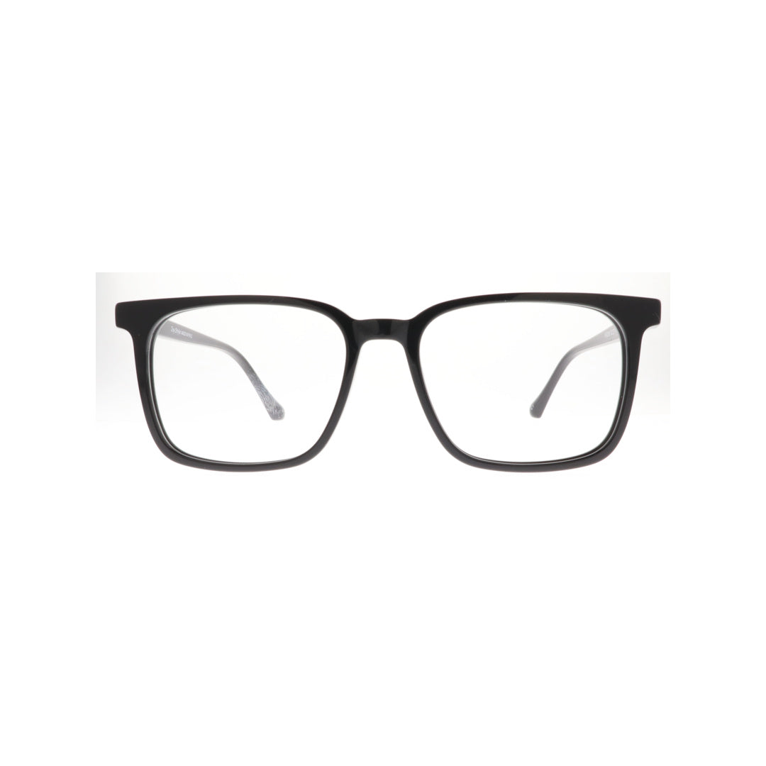 Joy Style For Men Eyeglasses Rectangular Shape Size 52 2296c1 Black