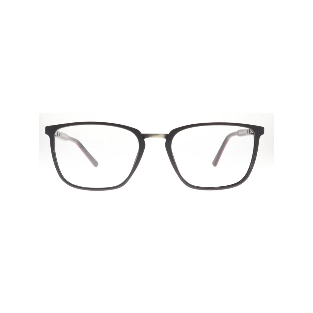 Joy Style For Men Eyeglasses Rectangular Shape Size 52 6805c5 Black