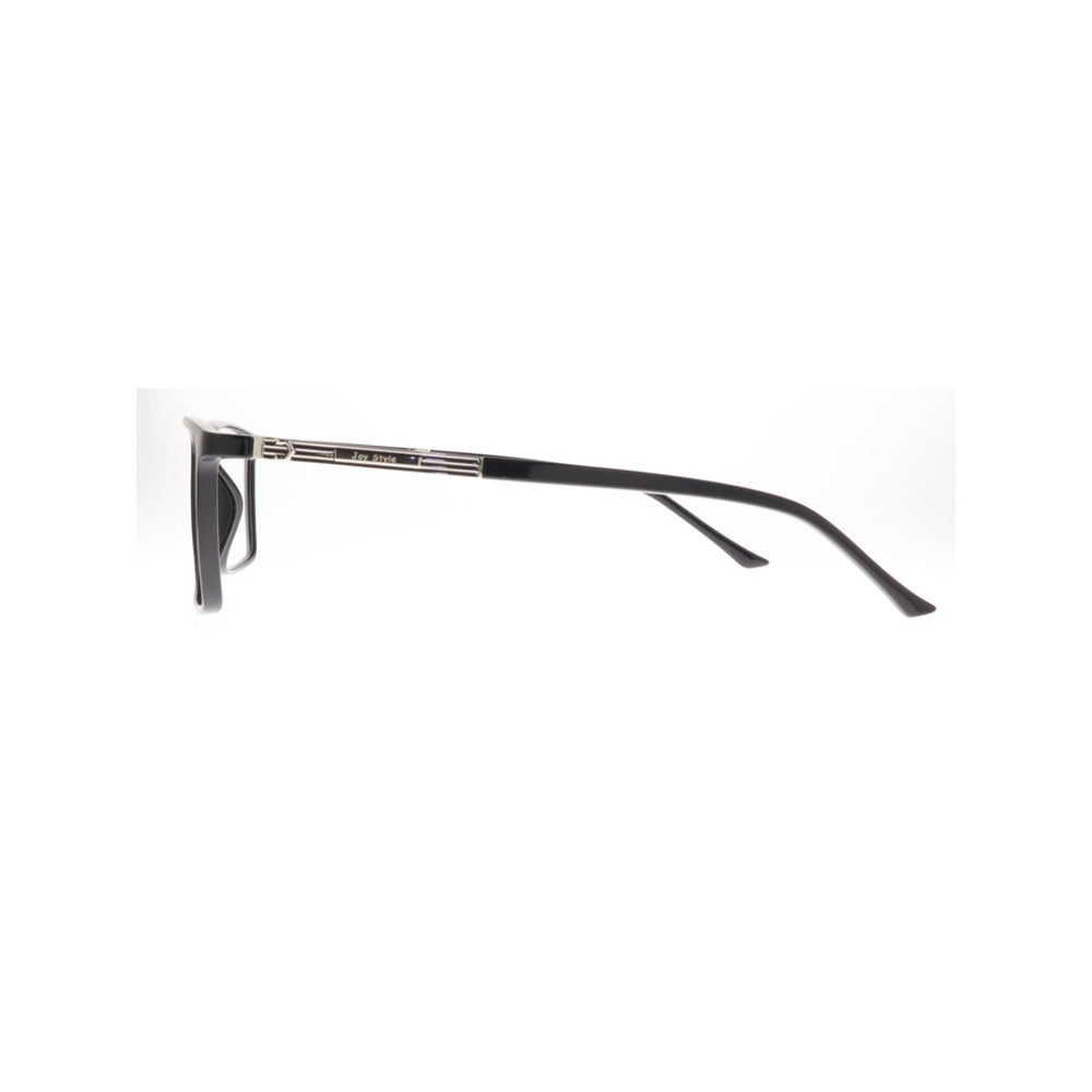 Joy Style For Men Eyeglasses Rectangular Shape Size 52 8637c4 Black