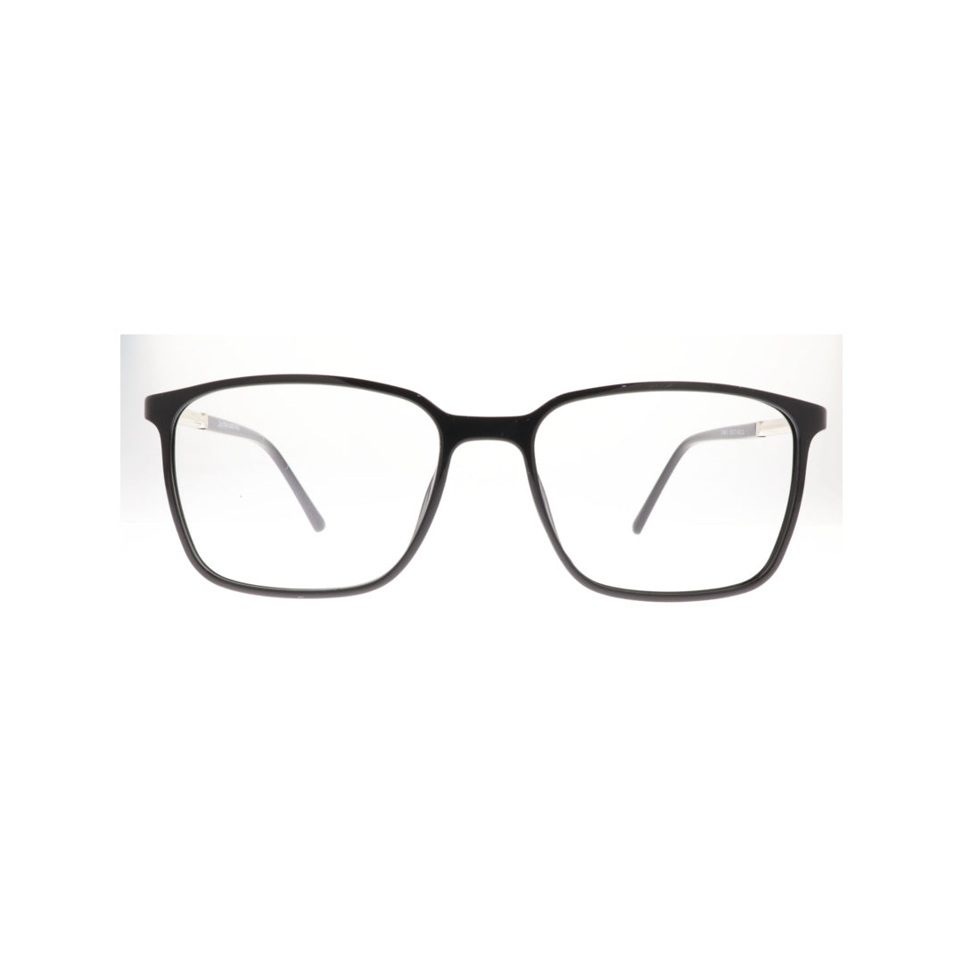 Joy Style For Men Eyeglasses Rectangular Shape Size 53 8613c4 Black