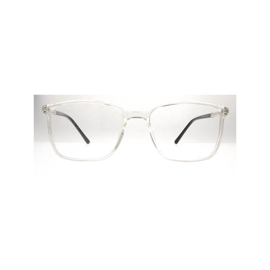 Joy Style For Men Eyeglasses Rectangular Shape Size 53 8613c7 Clear