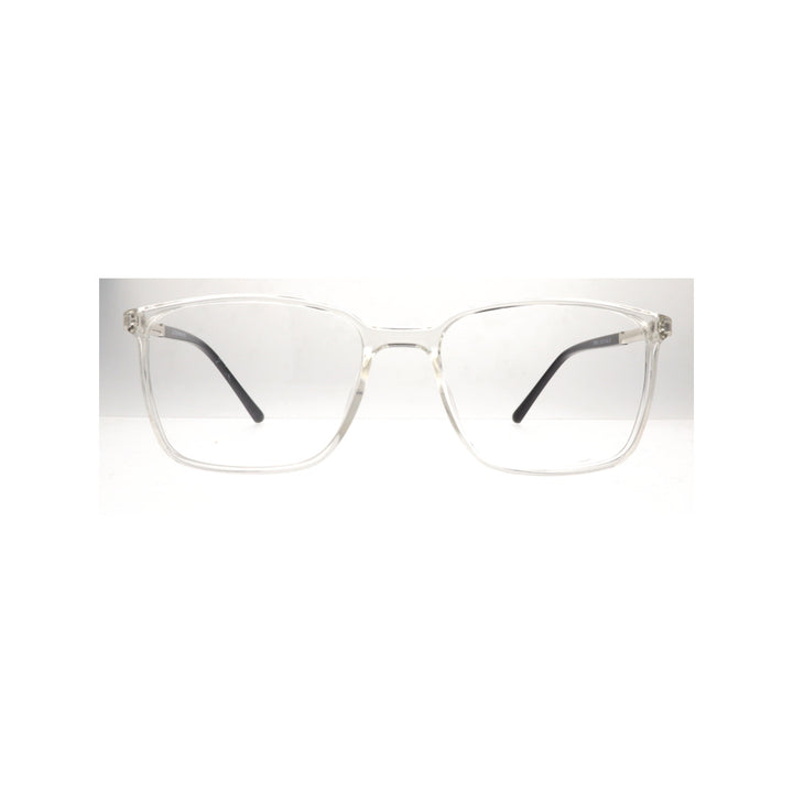 Joy Style For Men Eyeglasses Rectangular Shape Size 53 8613c7 Clear