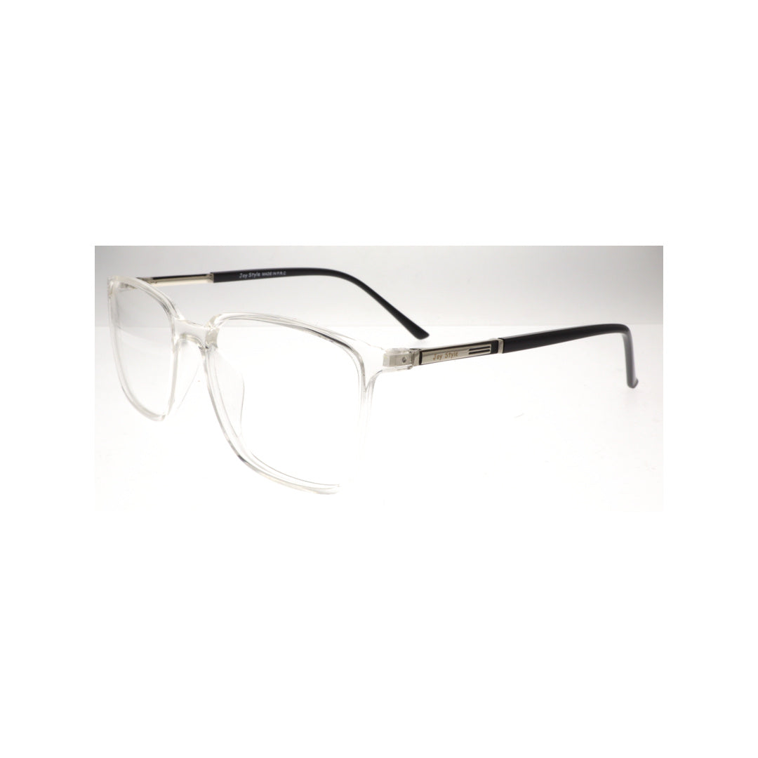 Joy Style For Men Eyeglasses Rectangular Shape Size 53 8613c7 Clear