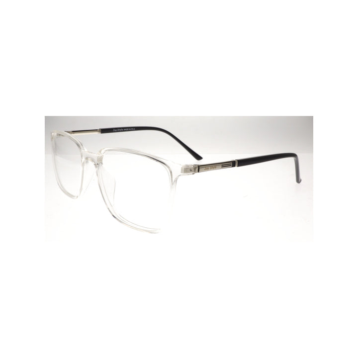 Joy Style For Men Eyeglasses Rectangular Shape Size 53 8613c7 Clear