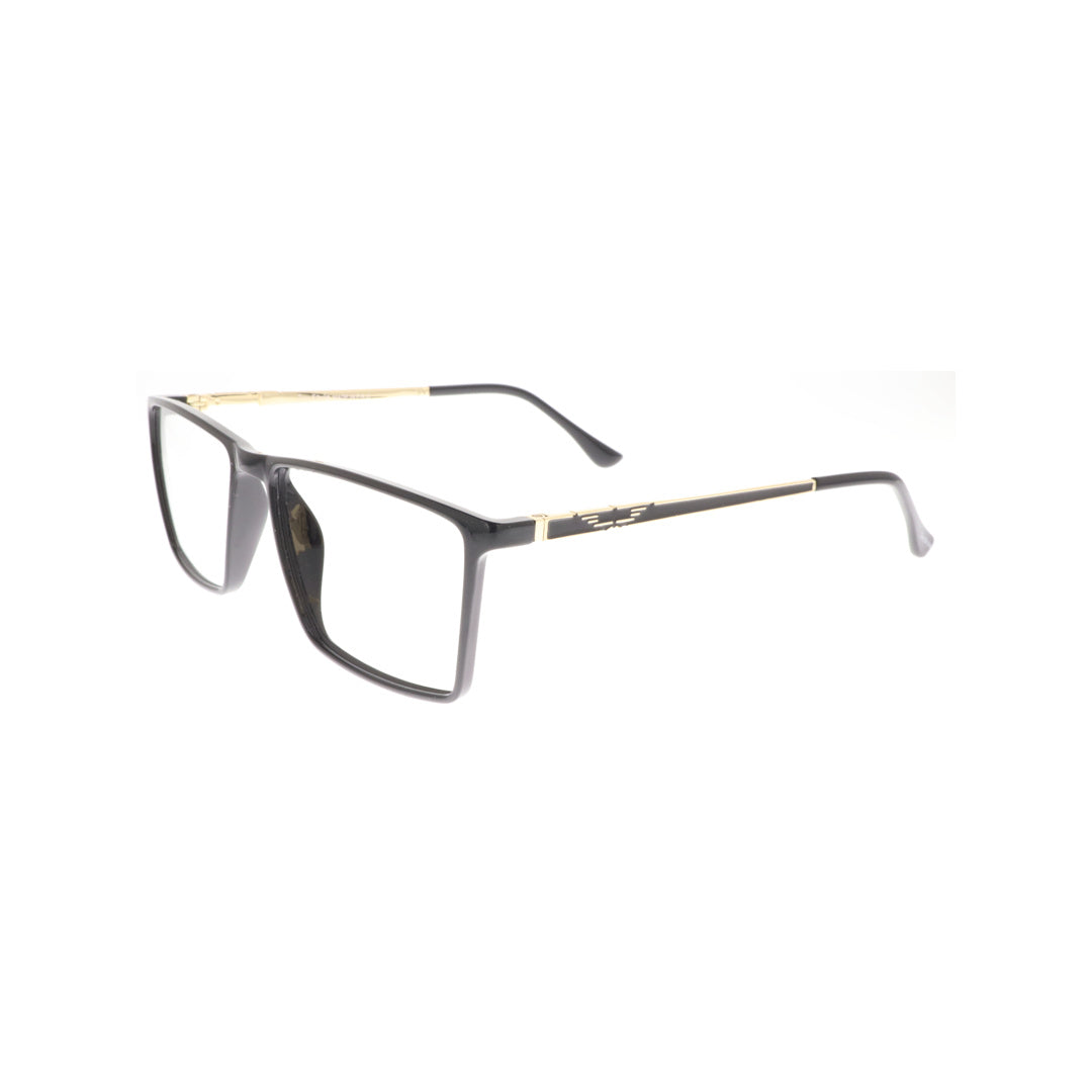 Joy Style For Men Eyeglasses Rectangular Shape Size 53 8625c1 Black